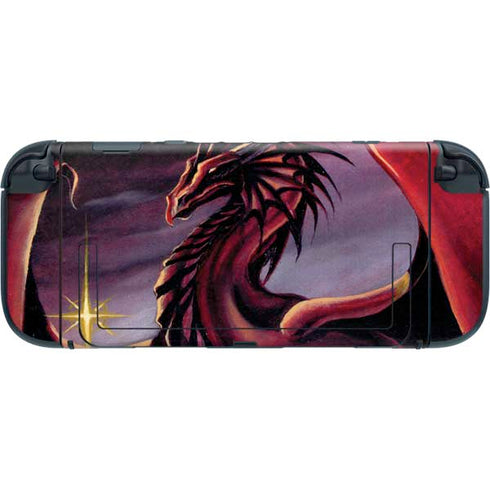 Ruth Thompson Red Dragon by Ruth Thompson Nintendo Switch 2 (2025) with Joy-Con Skin